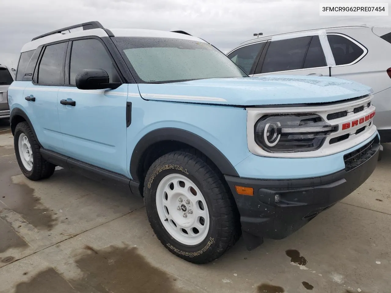 2023 Ford Bronco Sport Heritage VIN: 3FMCR9G62PRE07454 Lot: 74471294