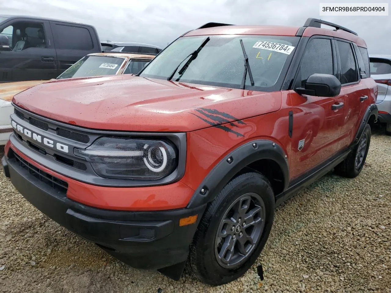 2023 Ford Bronco Sport Big Bend VIN: 3FMCR9B68PRD04904 Lot: 74536784