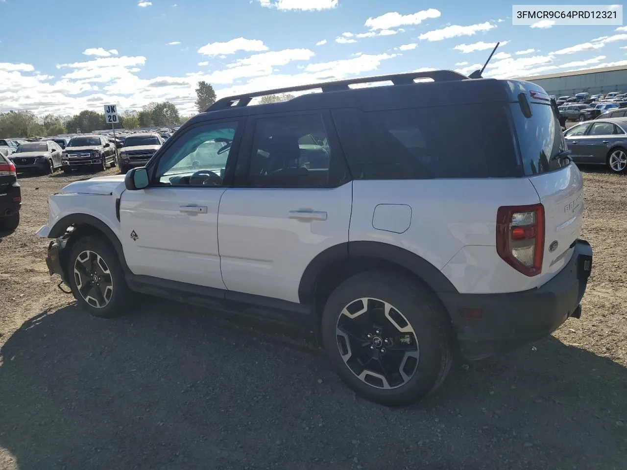 2023 Ford Bronco Sport Outer Banks VIN: 3FMCR9C64PRD12321 Lot: 74705984