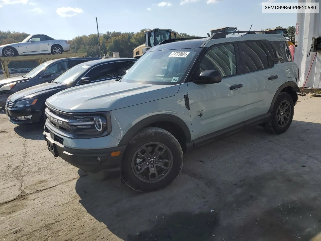 2023 Ford Bronco Sport Big Bend VIN: 3FMCR9B60PRE20680 Lot: 74779094