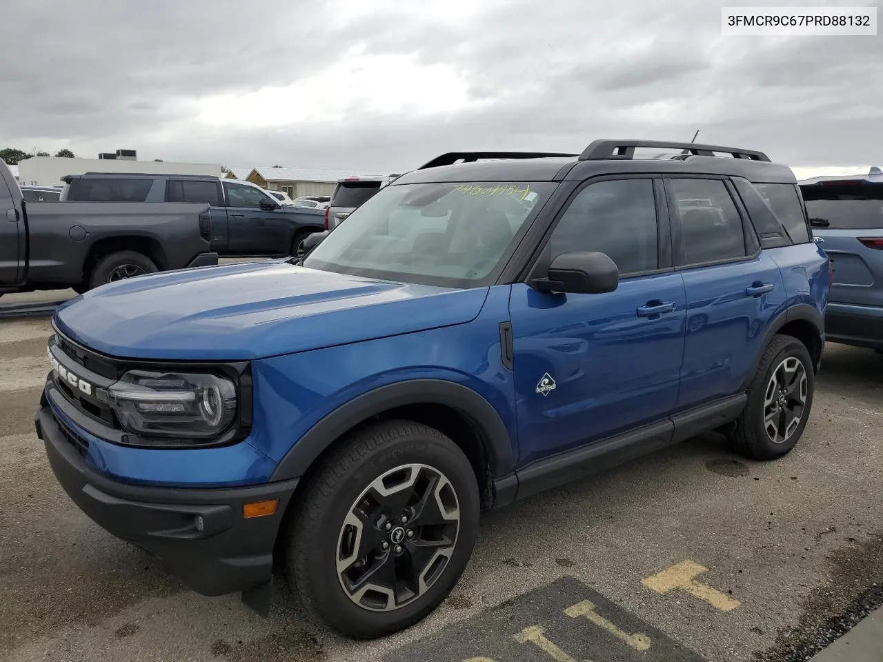 2023 Ford Bronco Sport Outer Banks VIN: 3FMCR9C67PRD88132 Lot: 74804954