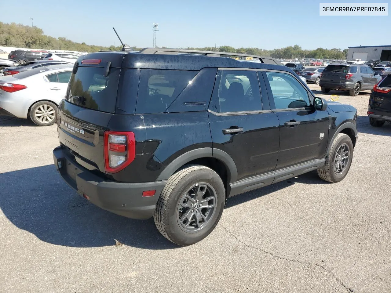 2023 Ford Bronco Sport Big Bend VIN: 3FMCR9B67PRE07845 Lot: 74830394