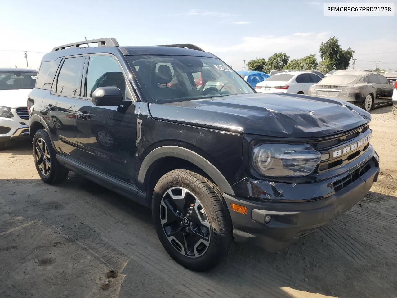 2023 Ford Bronco Sport Outer Banks VIN: 3FMCR9C67PRD21238 Lot: 74930394