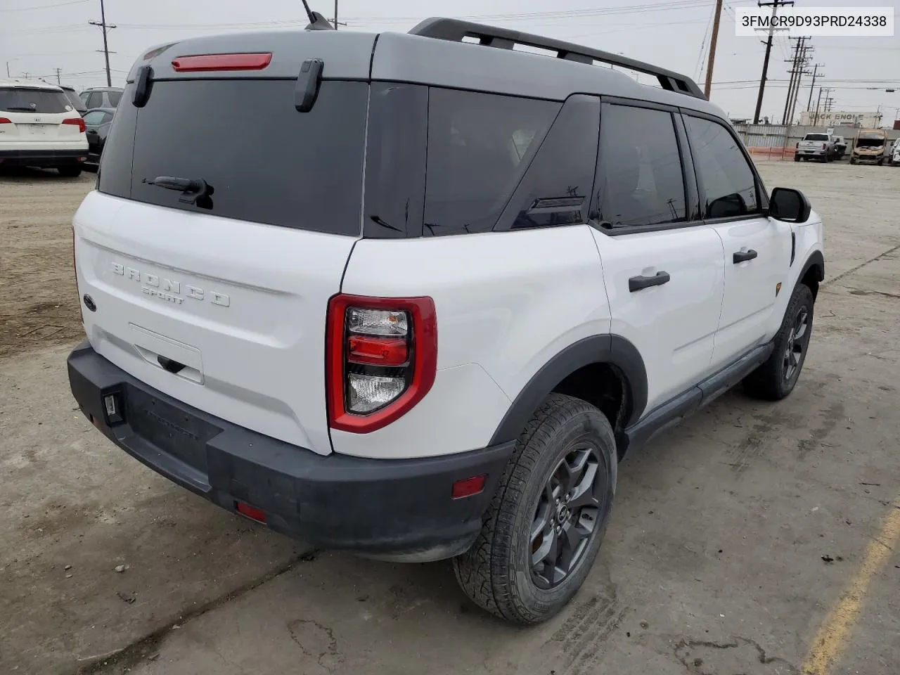 2023 Ford Bronco Sport Badlands VIN: 3FMCR9D93PRD24338 Lot: 75915844