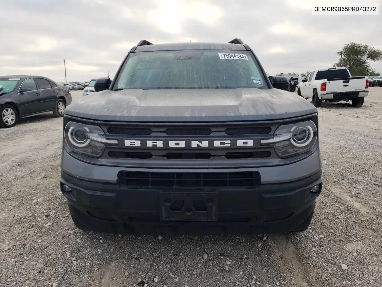 2023 Ford Bronco Sport Big Bend VIN: 3FMCR9B65PRD43272 Lot: 75944194