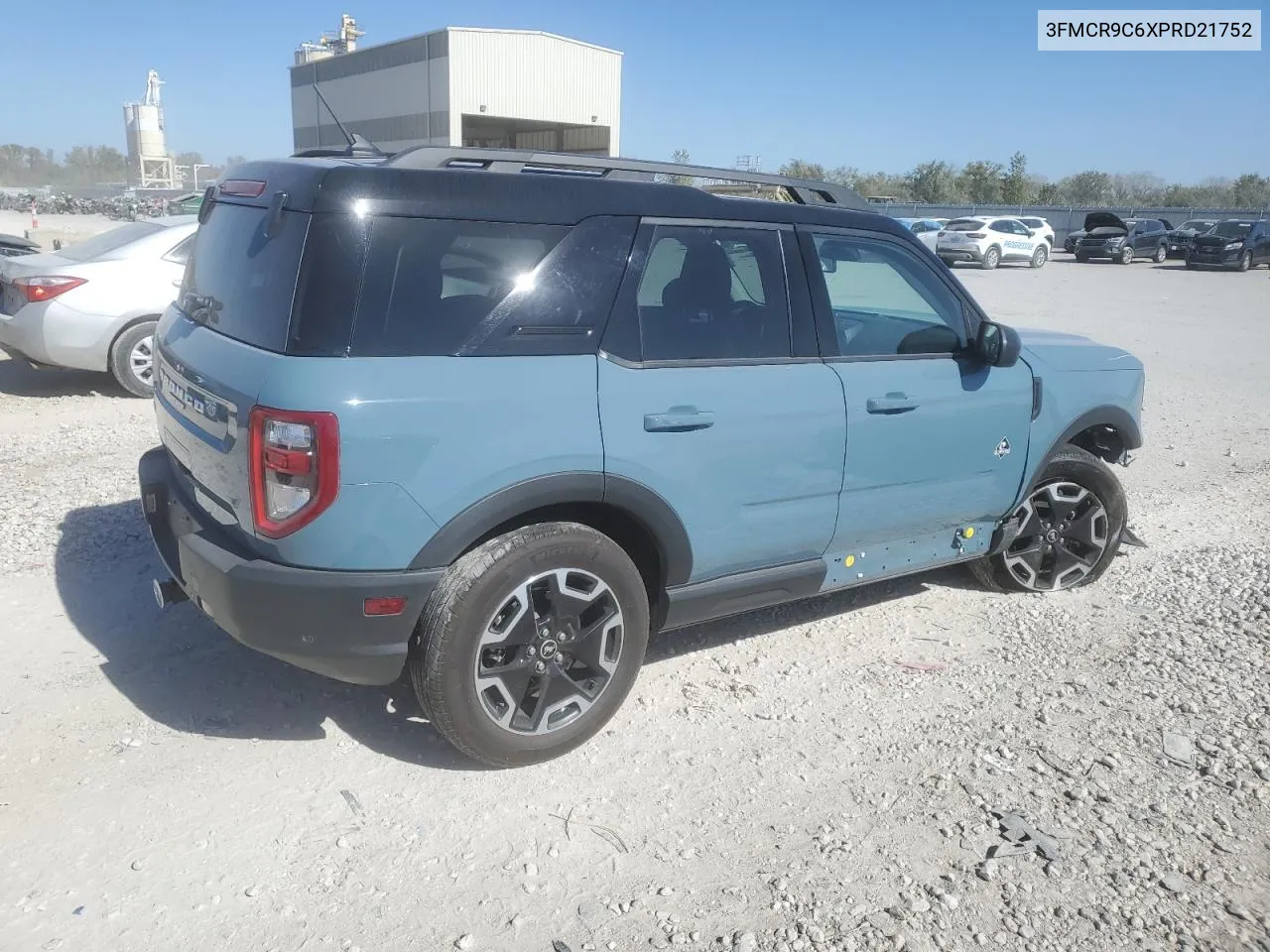 2023 Ford Bronco Sport Outer Banks VIN: 3FMCR9C6XPRD21752 Lot: 76696294