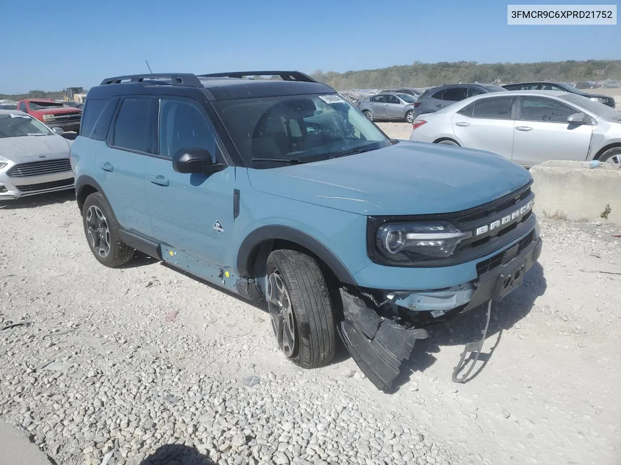 2023 Ford Bronco Sport Outer Banks VIN: 3FMCR9C6XPRD21752 Lot: 76696294