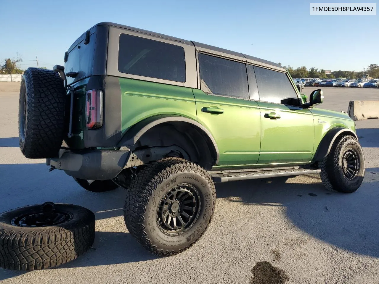 2023 Ford Bronco Base VIN: 1FMDE5DH8PLA94357 Lot: 77534064