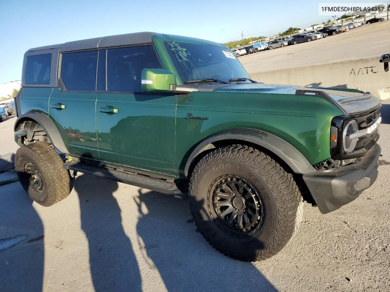 2023 Ford Bronco Base VIN: 1FMDE5DH8PLA94357 Lot: 77534064