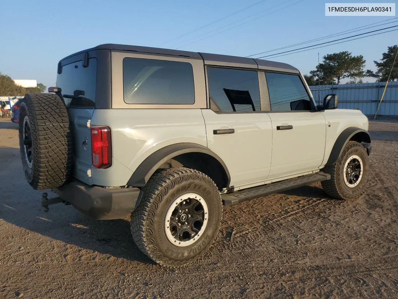 2023 Ford Bronco Base VIN: 1FMDE5DH6PLA90341 Lot: 78172434