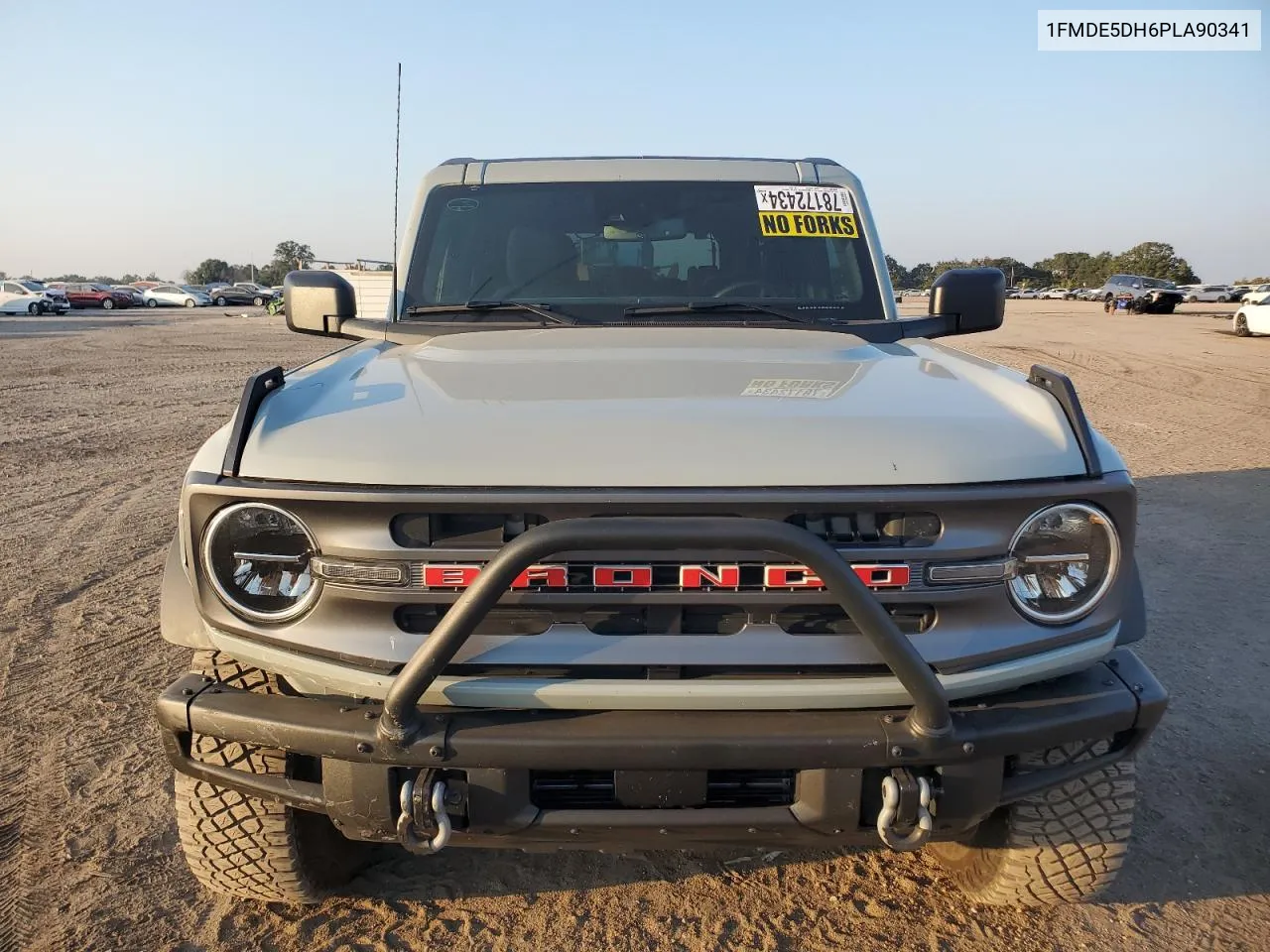 2023 Ford Bronco Base VIN: 1FMDE5DH6PLA90341 Lot: 78172434