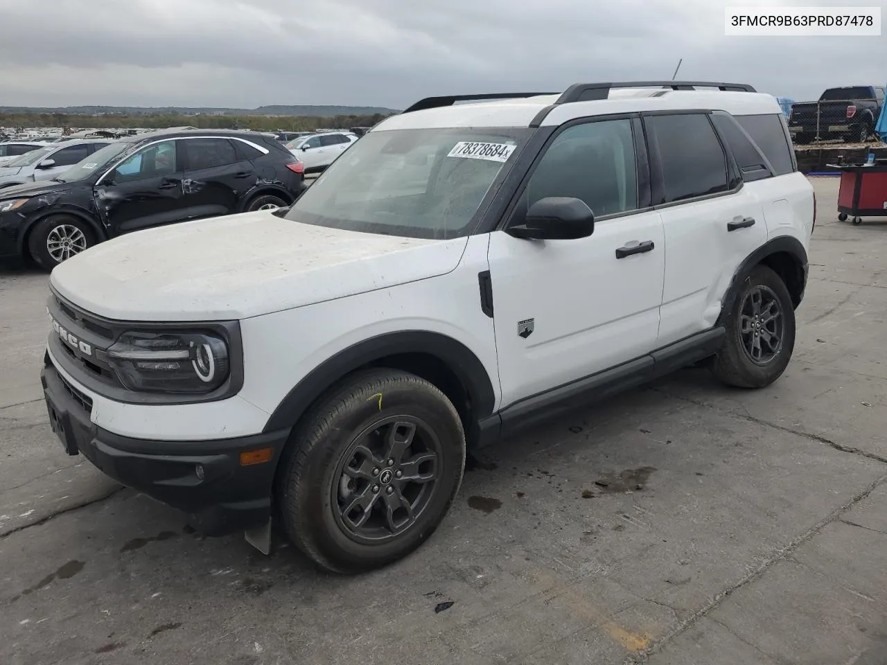 2023 Ford Bronco Sport Big Bend VIN: 3FMCR9B63PRD87478 Lot: 78378684