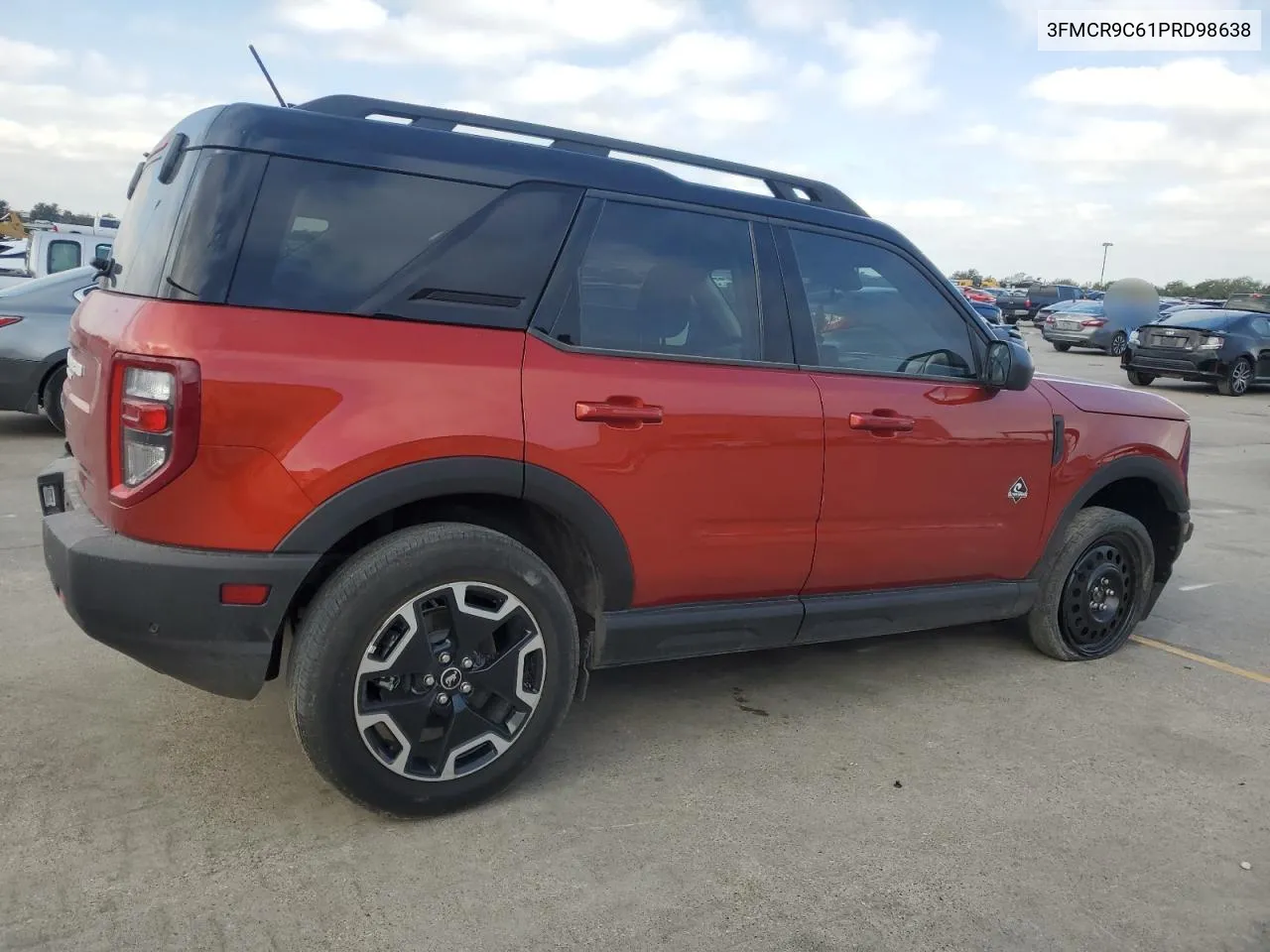 2023 Ford Bronco Sport Outer Banks VIN: 3FMCR9C61PRD98638 Lot: 78569764