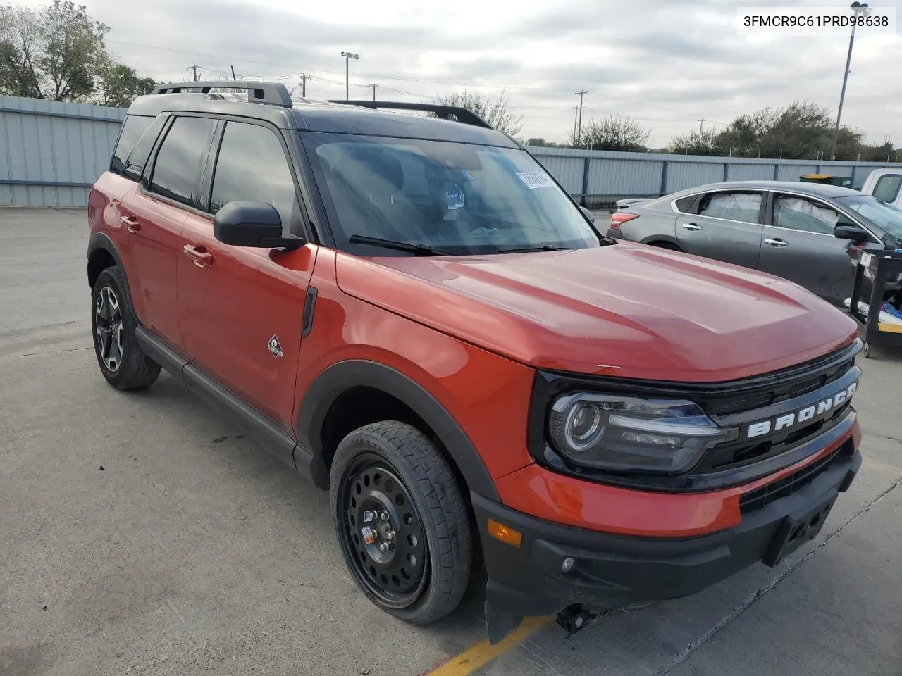 2023 Ford Bronco Sport Outer Banks VIN: 3FMCR9C61PRD98638 Lot: 78569764