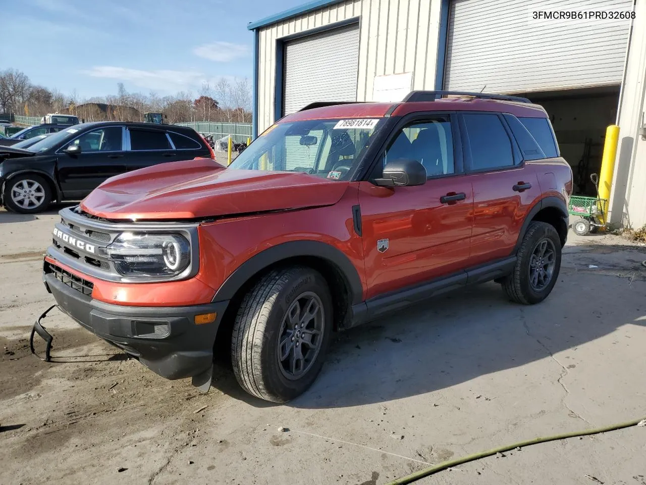 2023 Ford Bronco Sport Big Bend VIN: 3FMCR9B61PRD32608 Lot: 78981814