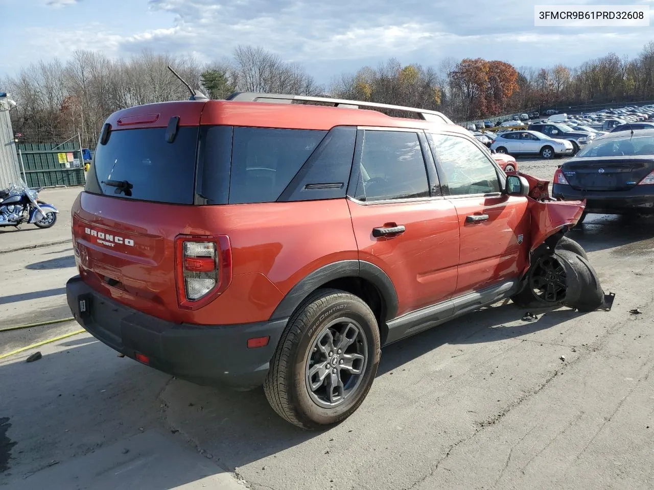 2023 Ford Bronco Sport Big Bend VIN: 3FMCR9B61PRD32608 Lot: 78981814