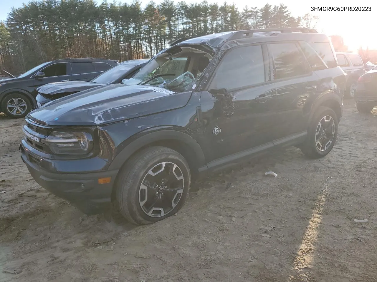 2023 Ford Bronco Sport Outer Banks VIN: 3FMCR9C60PRD20223 Lot: 79233874