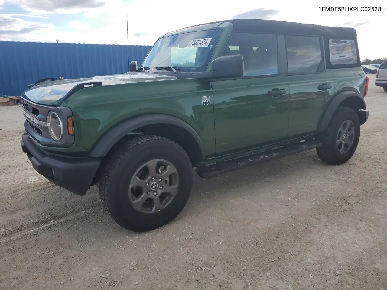 2023 Ford Bronco Base VIN: 1FMDE5BHXPLC02528 Lot: 79331374