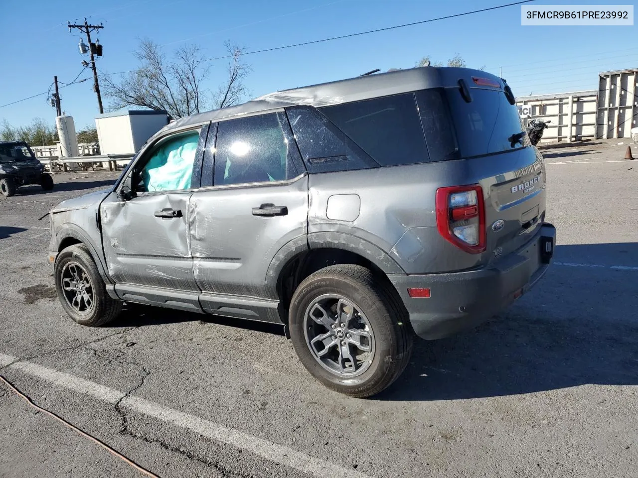 2023 Ford Bronco Sport Big Bend VIN: 3FMCR9B61PRE23992 Lot: 79690374