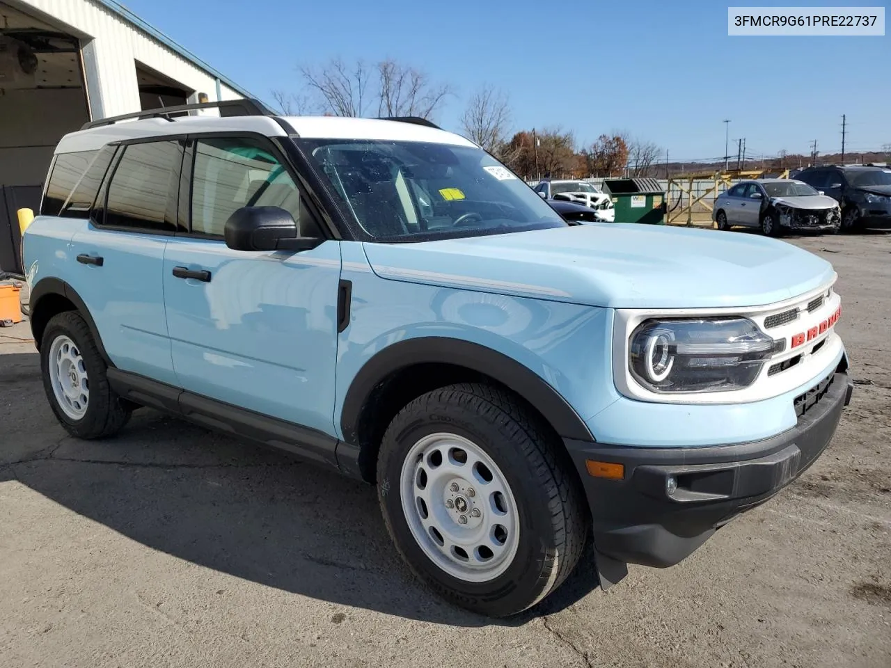 2023 Ford Bronco Sport Heritage VIN: 3FMCR9G61PRE22737 Lot: 79741234