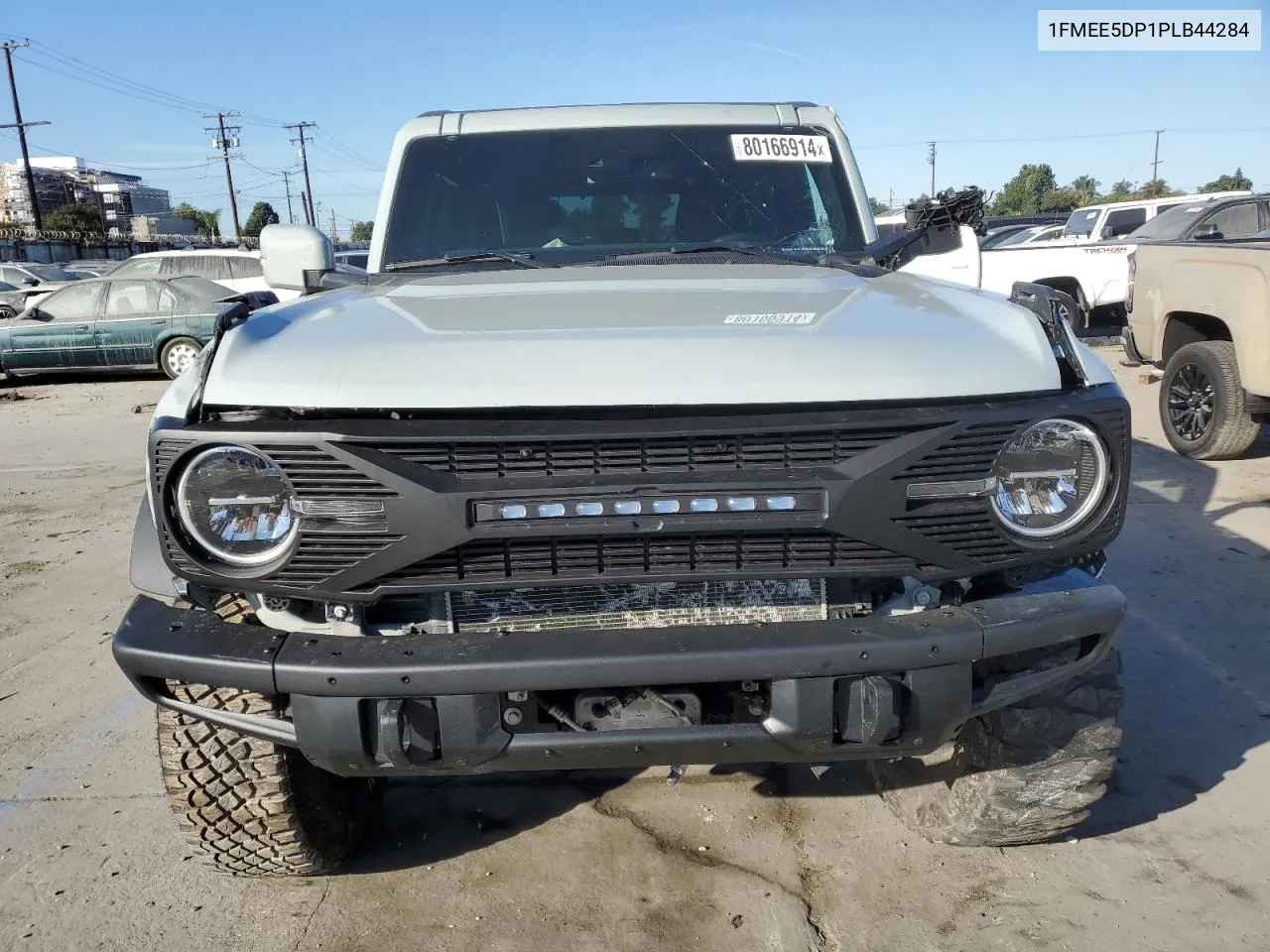 2023 Ford Bronco Base VIN: 1FMEE5DP1PLB44284 Lot: 80166914