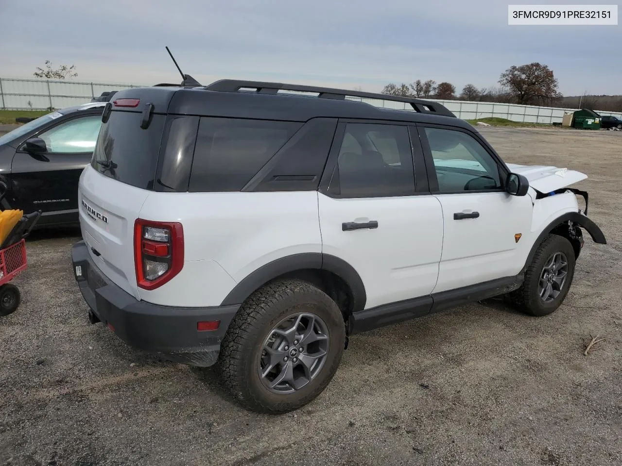 2023 Ford Bronco Sport Badlands VIN: 3FMCR9D91PRE32151 Lot: 80413284