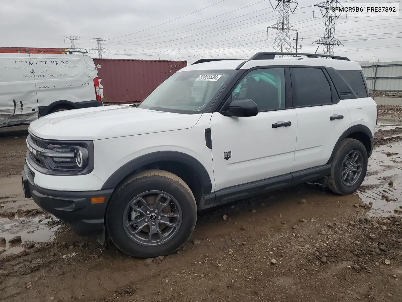 2023 Ford Bronco Sport Big Bend VIN: 3FMCR9B61PRE37892 Lot: 80466634