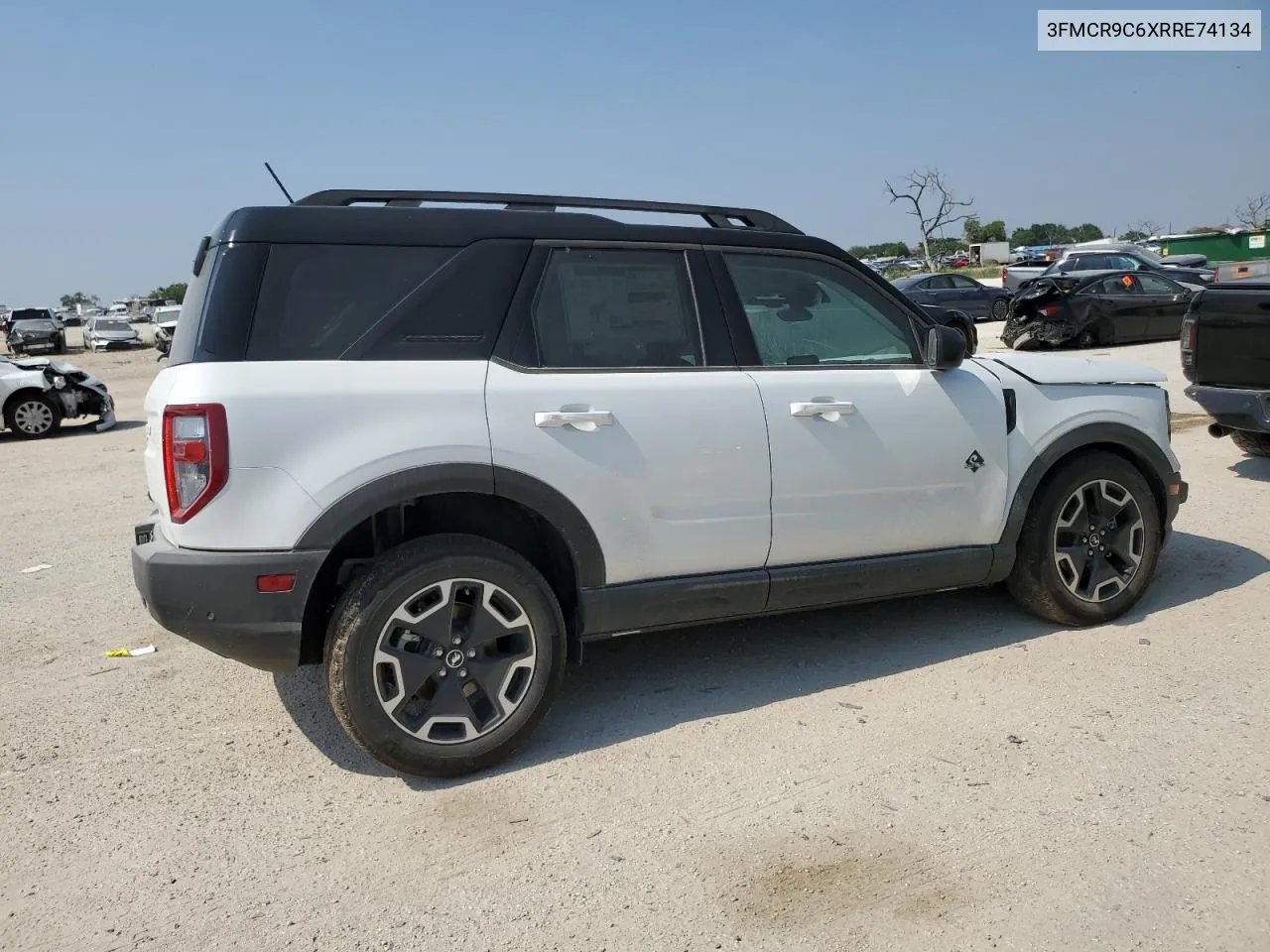 2024 Ford Bronco Sport Outer Banks VIN: 3FMCR9C6XRRE74134 Lot: 58098234