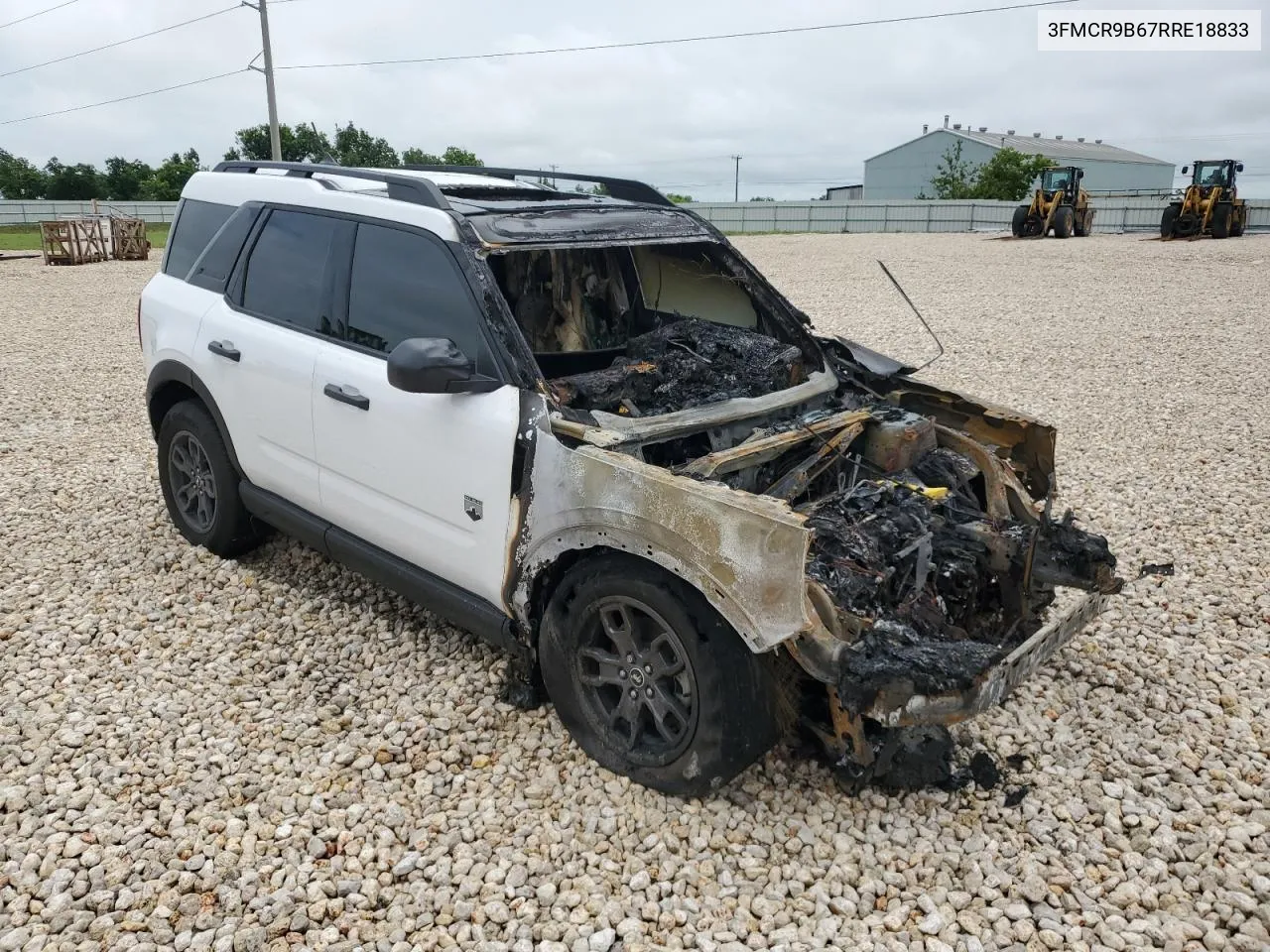 2024 Ford Bronco Sport Big Bend VIN: 3FMCR9B67RRE18833 Lot: 58916834