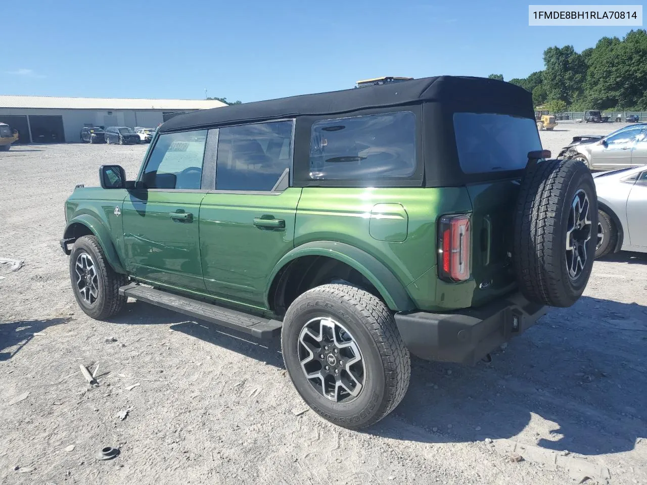 2024 Ford Bronco Outer Banks VIN: 1FMDE8BH1RLA70814 Lot: 61321294