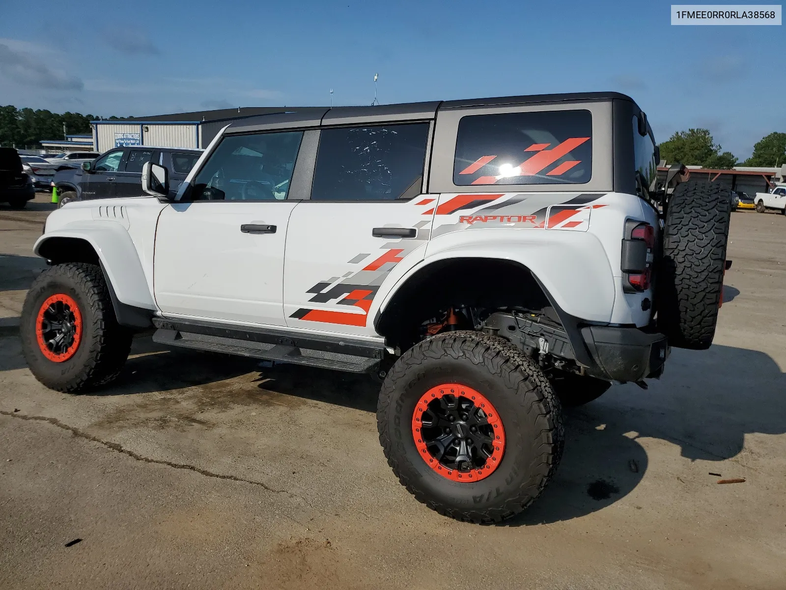 2024 Ford Bronco Raptor VIN: 1FMEE0RR0RLA38568 Lot: 63400634