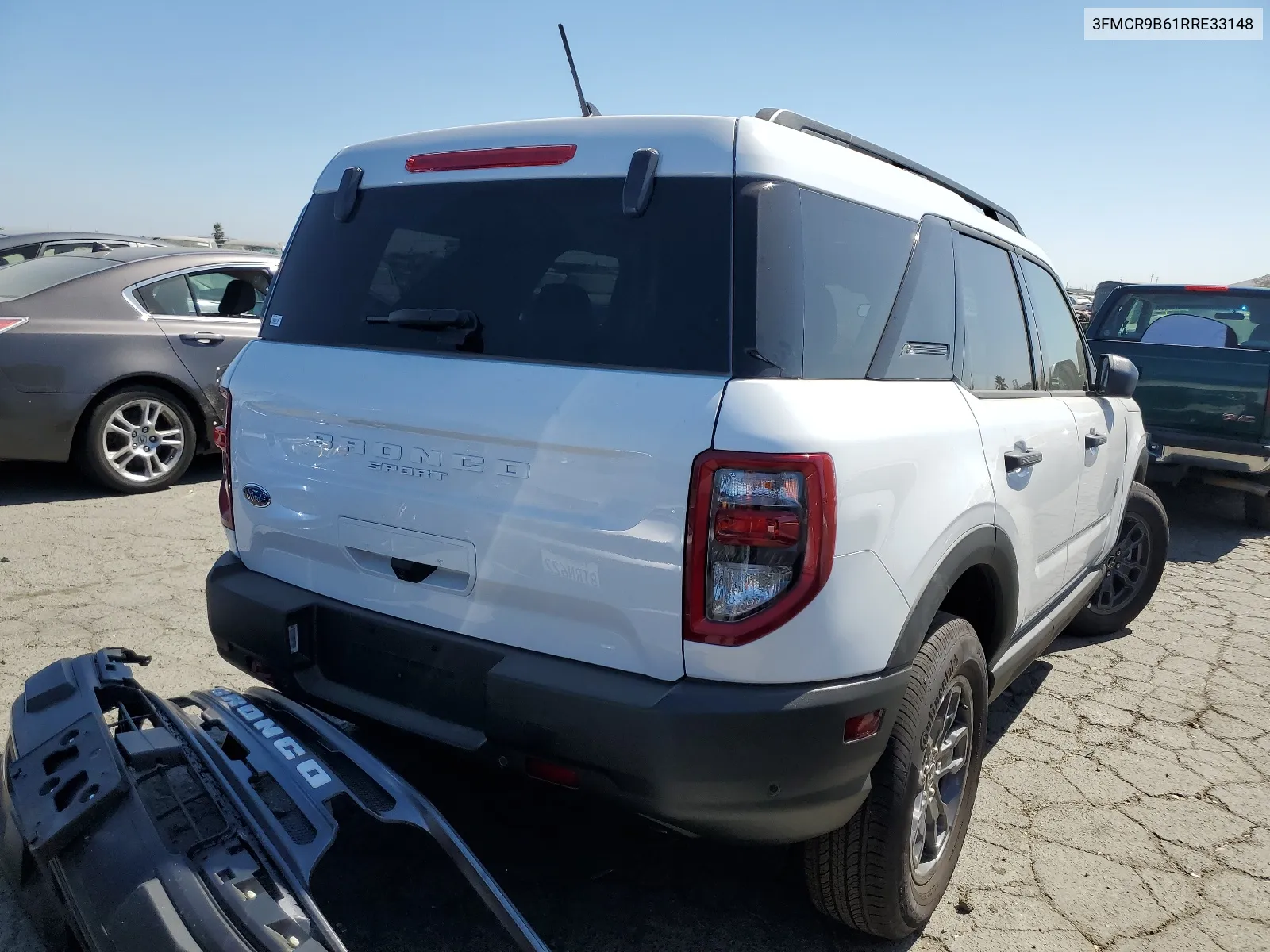 2024 Ford Bronco Sport Big Bend VIN: 3FMCR9B61RRE33148 Lot: 63439564