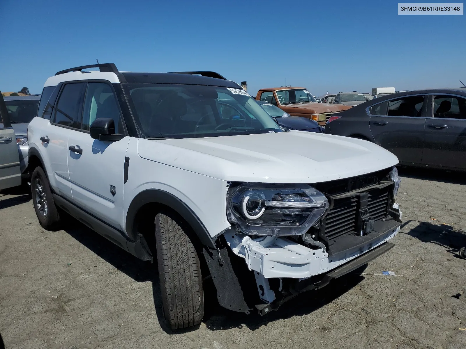 2024 Ford Bronco Sport Big Bend VIN: 3FMCR9B61RRE33148 Lot: 63439564