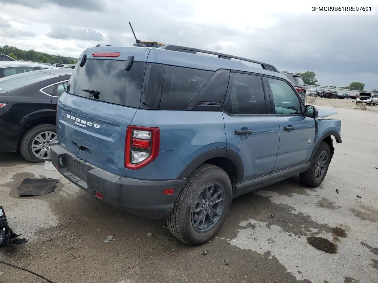 2024 Ford Bronco Sport Big Bend VIN: 3FMCR9B61RRE97691 Lot: 66594444