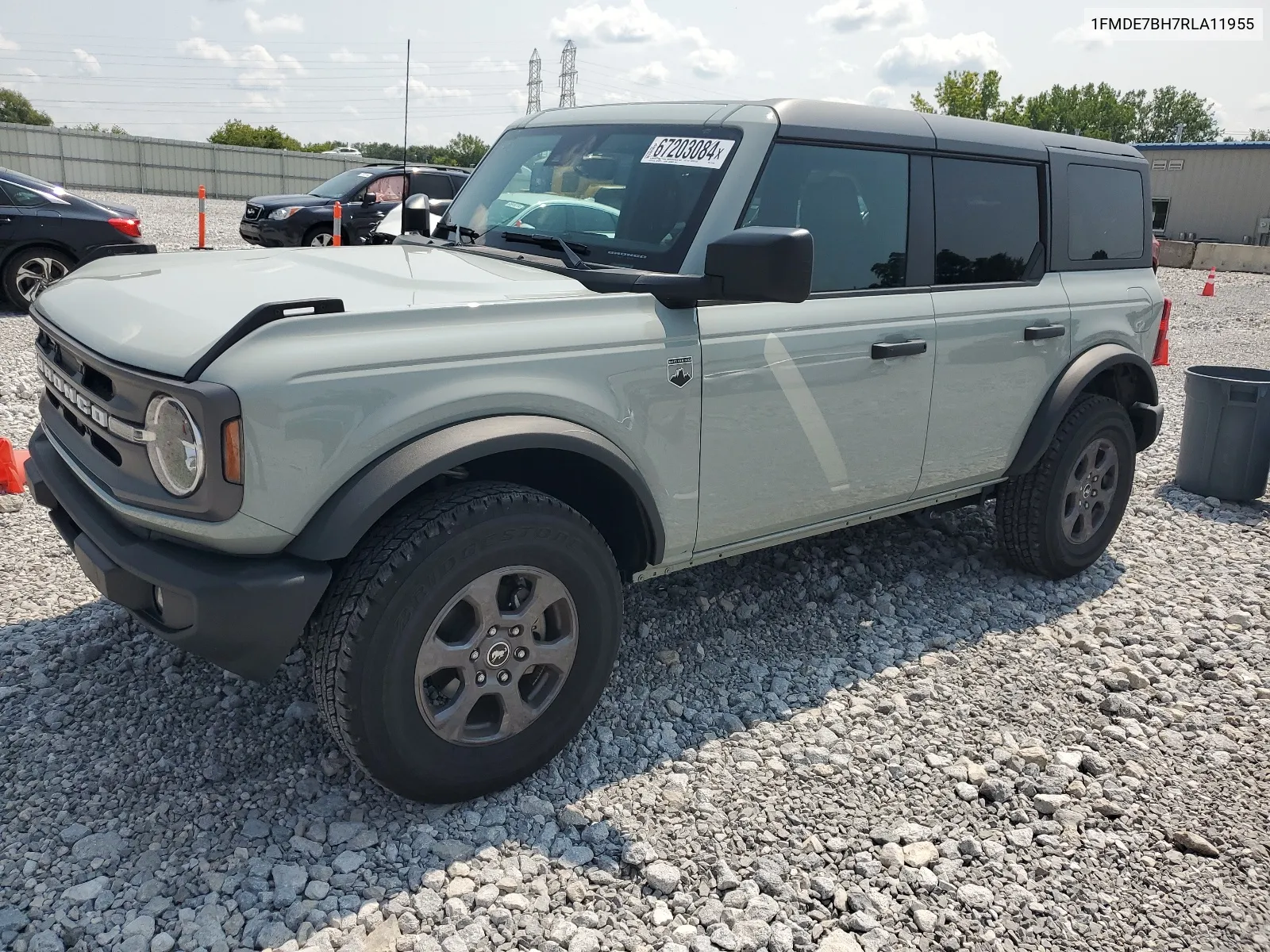 2024 Ford Bronco Big Bend VIN: 1FMDE7BH7RLA11955 Lot: 67203084