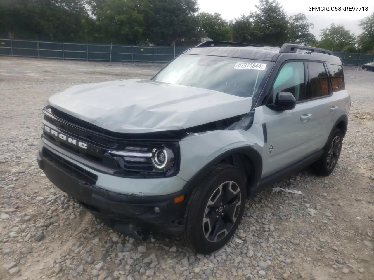 2024 Ford Bronco Sport Outer Banks VIN: 3FMCR9C68RRE97718 Lot: 67975844