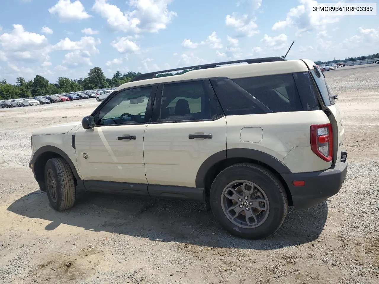 2024 Ford Bronco Sport Big Bend VIN: 3FMCR9B61RRF03389 Lot: 68640204