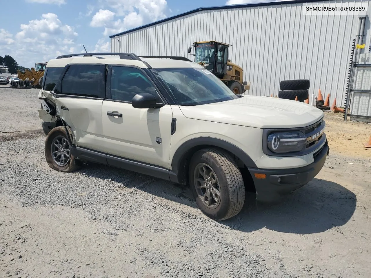 2024 Ford Bronco Sport Big Bend VIN: 3FMCR9B61RRF03389 Lot: 68640204