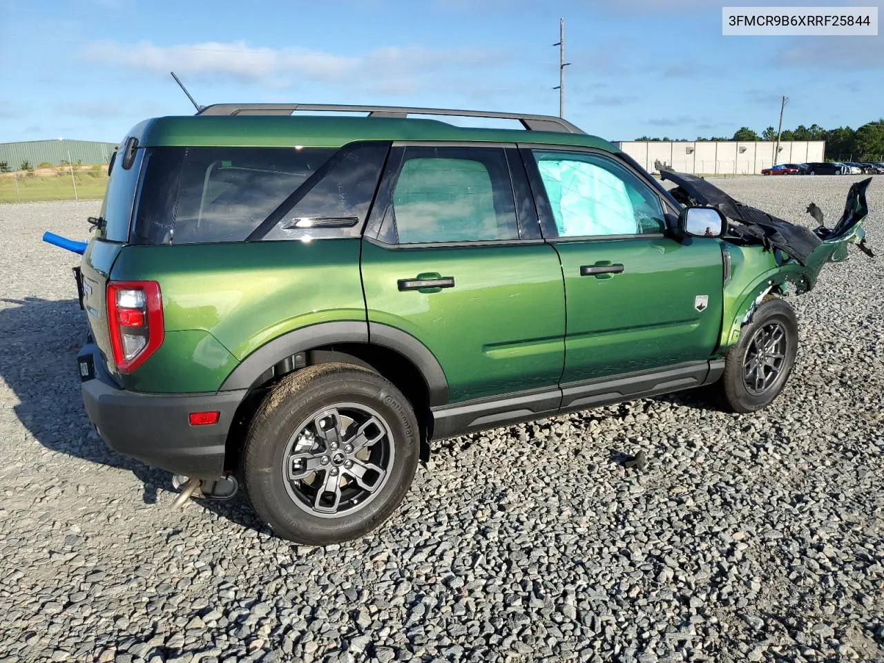 2024 Ford Bronco Sport Big Bend VIN: 3FMCR9B6XRRF25844 Lot: 68913024