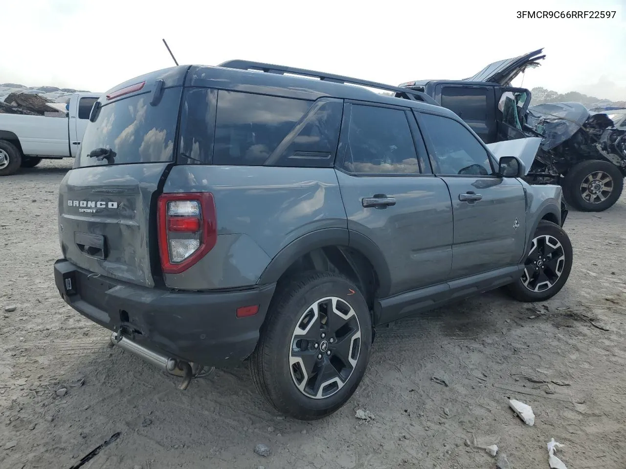 2024 Ford Bronco Sport Outer Banks VIN: 3FMCR9C66RRF22597 Lot: 69262034