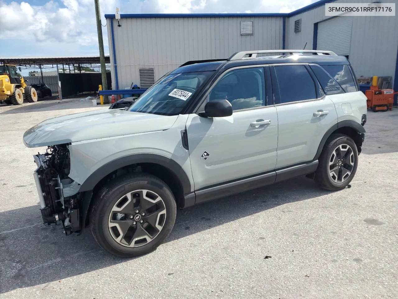 2024 Ford Bronco Sport Outer Banks VIN: 3FMCR9C61RRF17176 Lot: 69375044