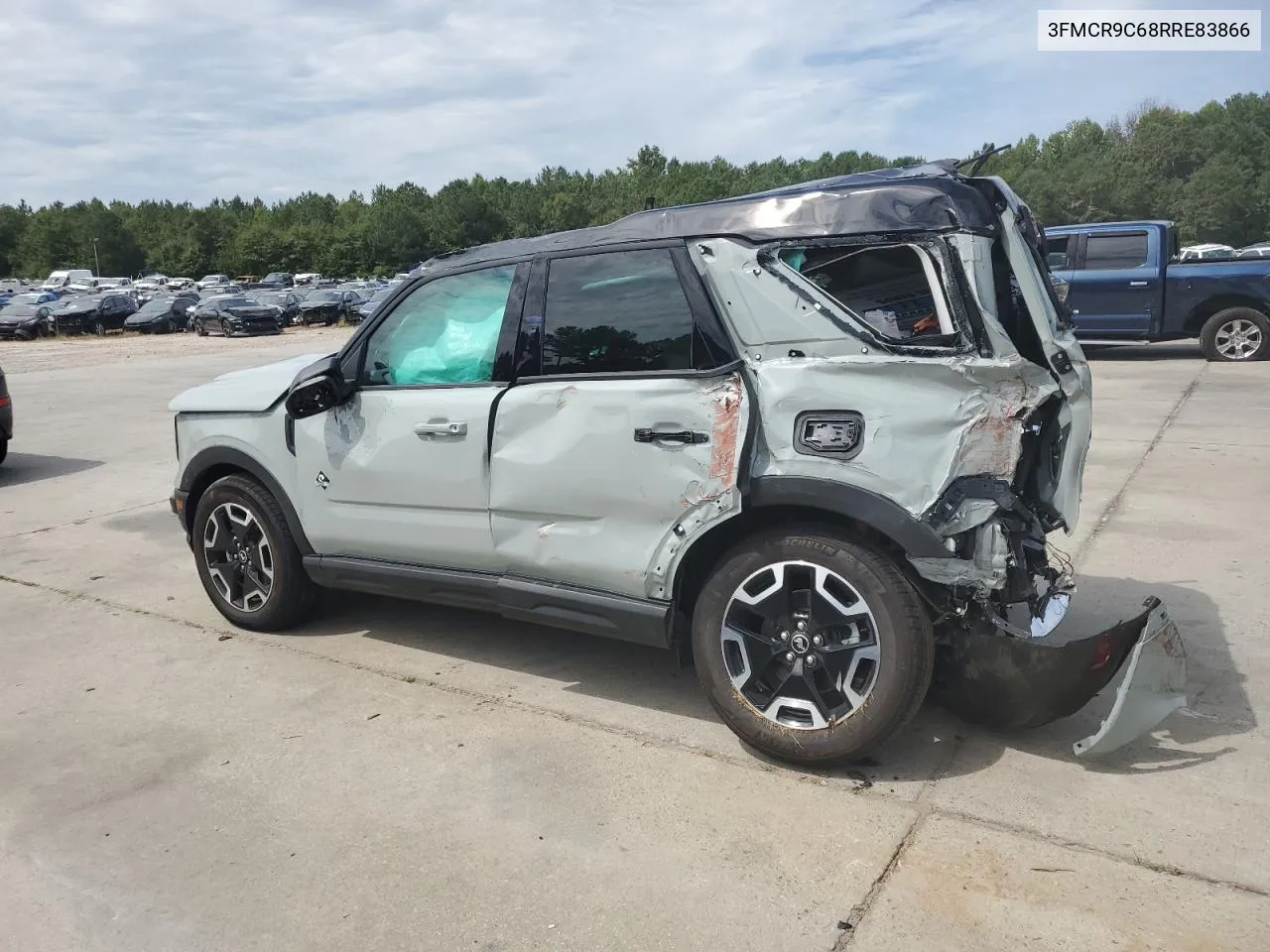 2024 Ford Bronco Sport Outer Banks VIN: 3FMCR9C68RRE83866 Lot: 69958154