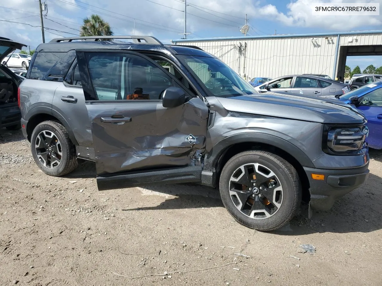 2024 Ford Bronco Sport Outer Banks VIN: 3FMCR9C67RRE79632 Lot: 70476474