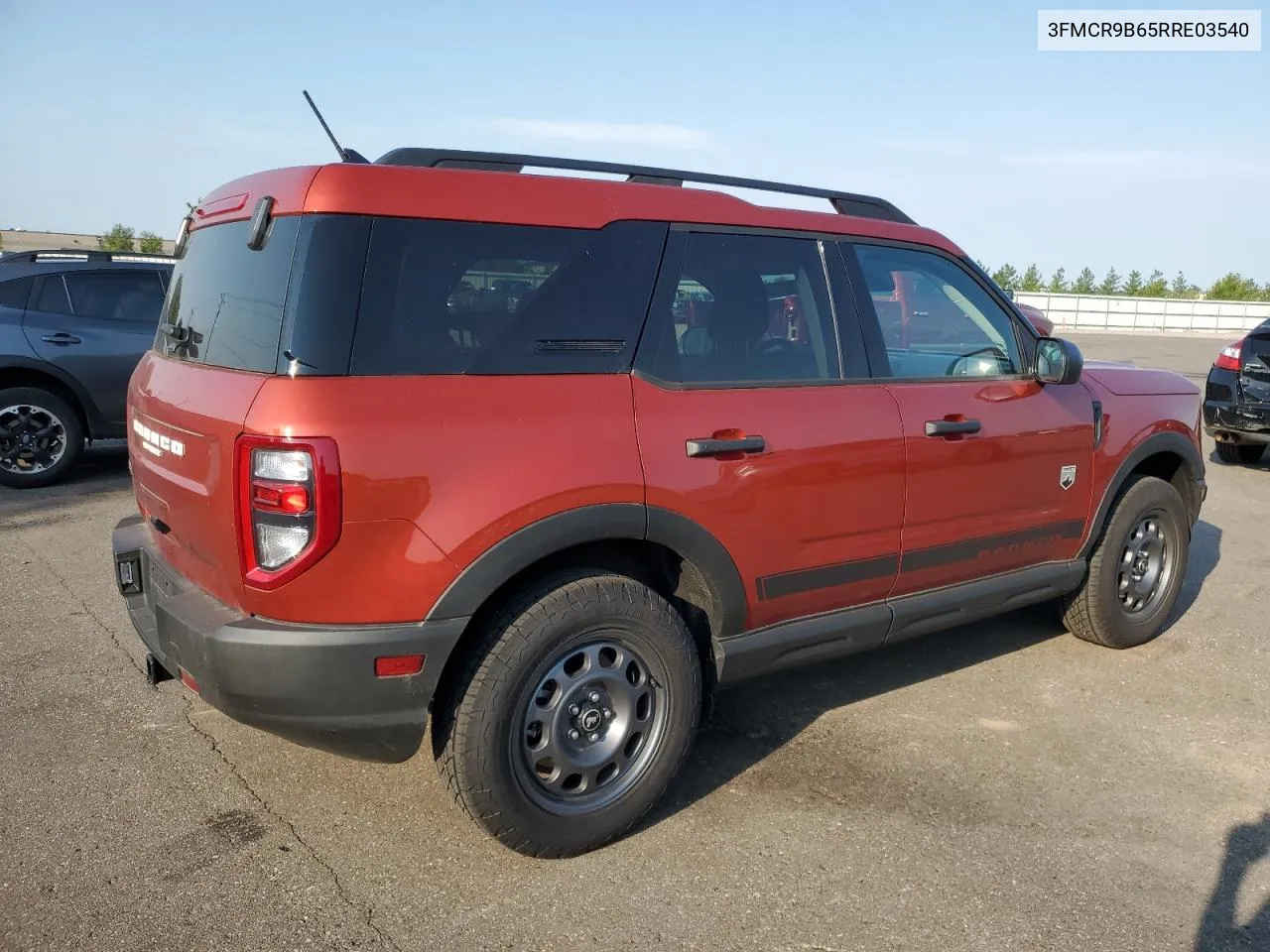 2024 Ford Bronco Sport Big Bend VIN: 3FMCR9B65RRE03540 Lot: 70786584