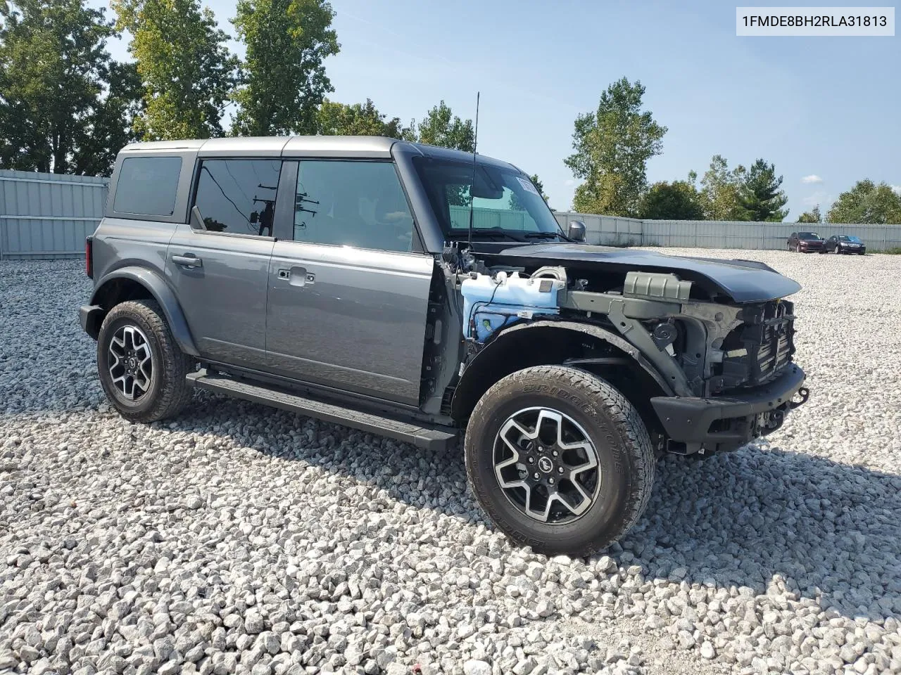 2024 Ford Bronco Outer Banks VIN: 1FMDE8BH2RLA31813 Lot: 71057784