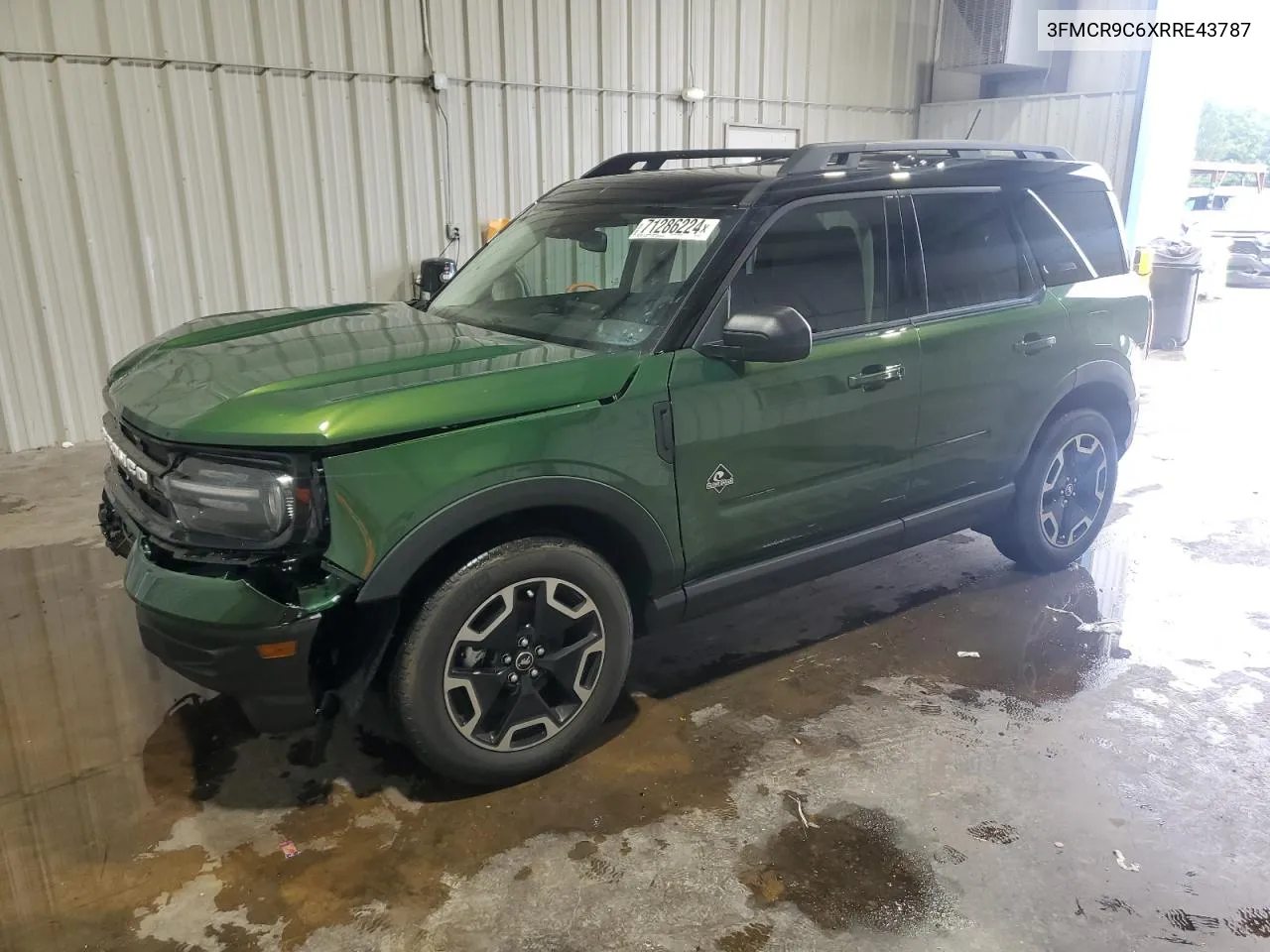 2024 Ford Bronco Sport Outer Banks VIN: 3FMCR9C6XRRE43787 Lot: 71286224