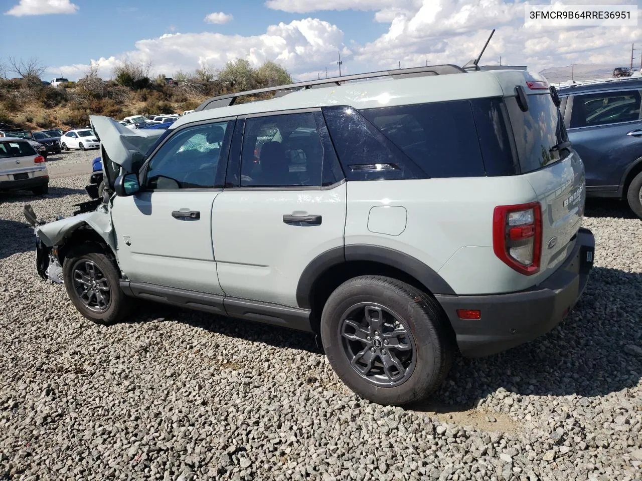 2024 Ford Bronco Sport Big Bend VIN: 3FMCR9B64RRE36951 Lot: 71706804