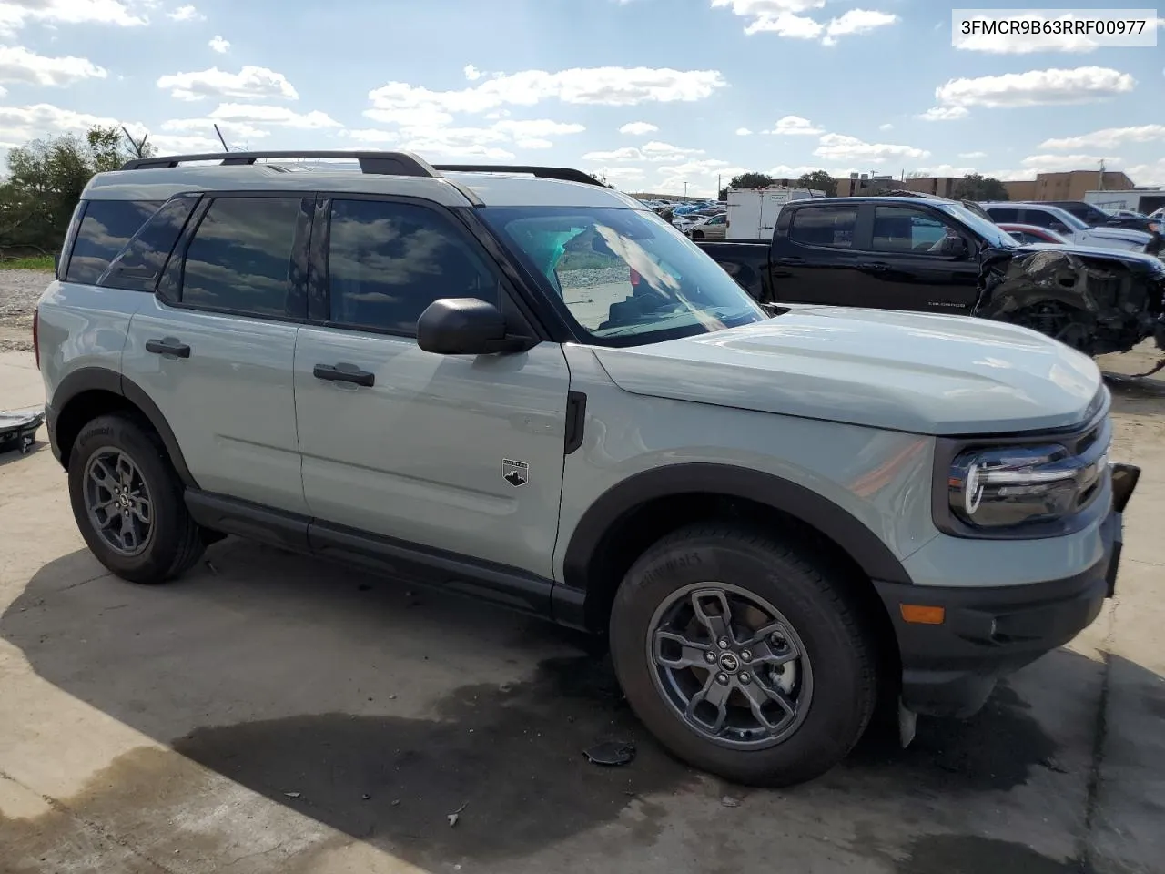 2024 Ford Bronco Sport Big Bend VIN: 3FMCR9B63RRF00977 Lot: 71748604