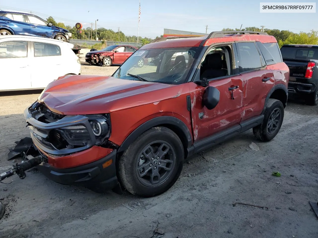 2024 Ford Bronco Sport Big Bend VIN: 3FMCR9B67RRF09777 Lot: 71865654