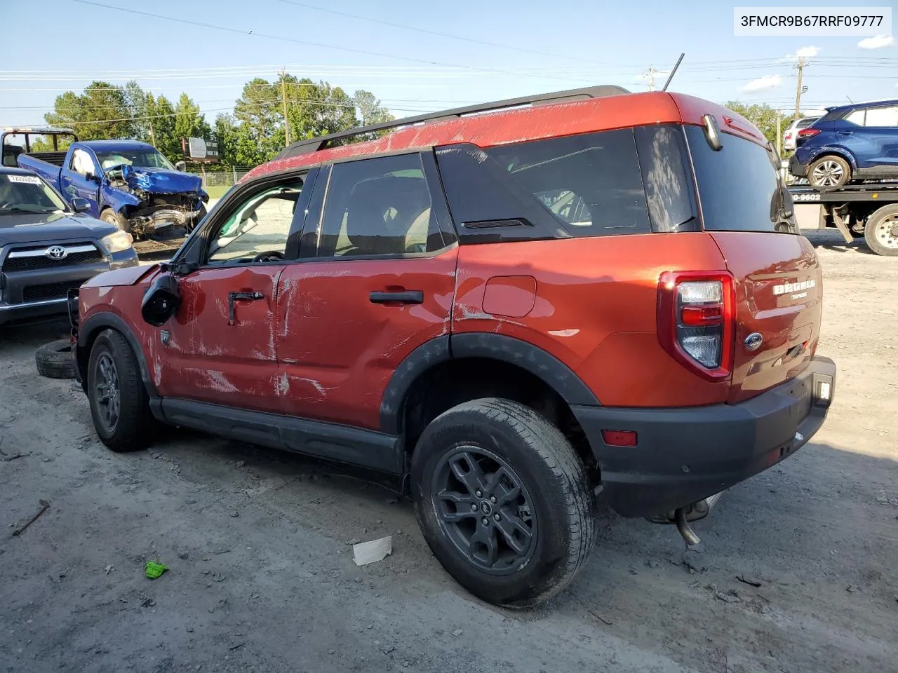 2024 Ford Bronco Sport Big Bend VIN: 3FMCR9B67RRF09777 Lot: 71865654